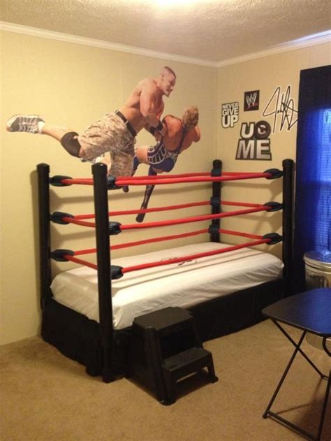 bedroom wrestling ring|homemade wrestling ring.